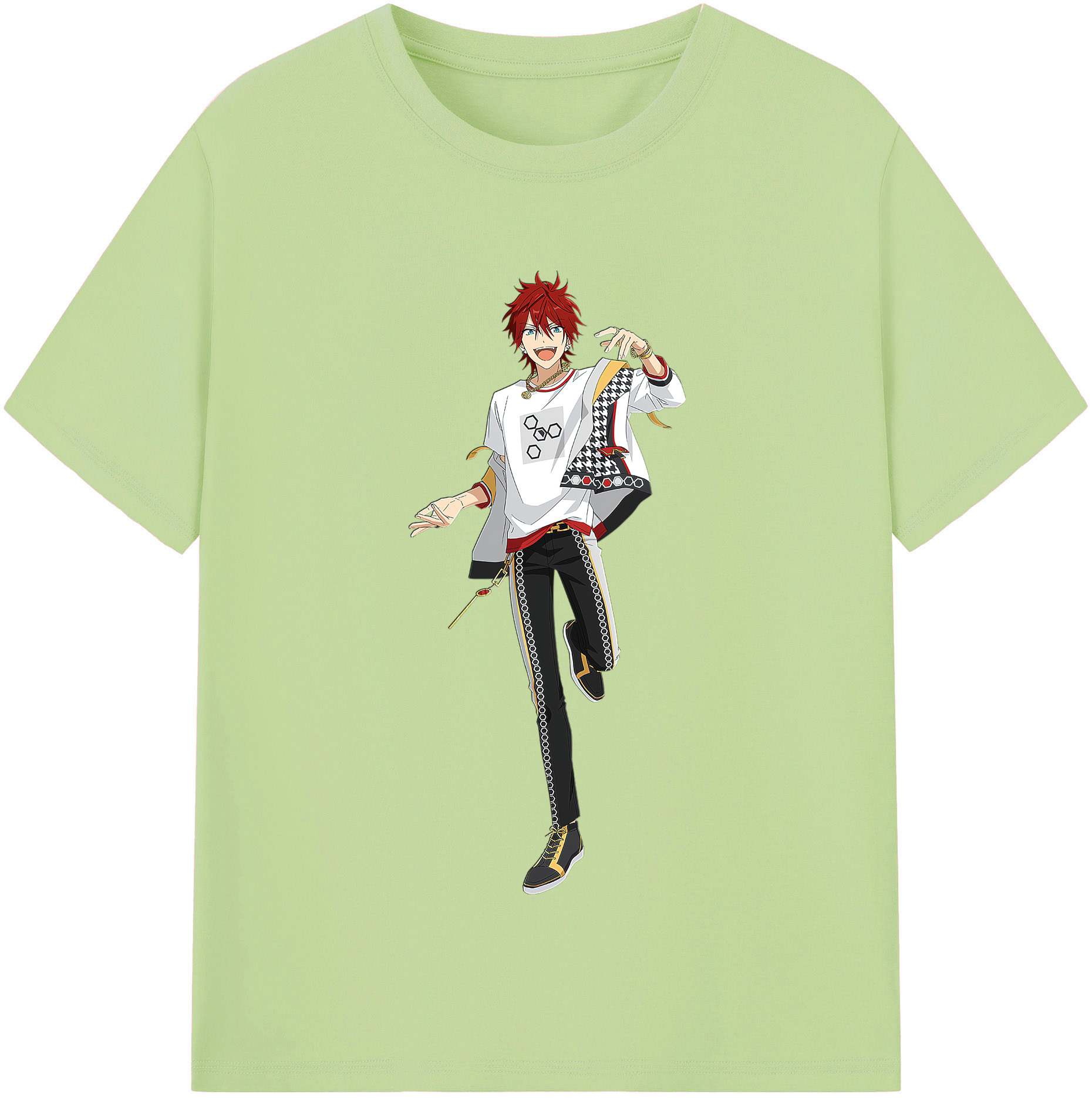 （画像用） あんさんぶるスターズ! Ensemble Stars 綿100％半袖Tシャツ（フロントプリント）